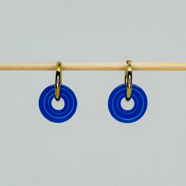 Cercle bleue foncée
