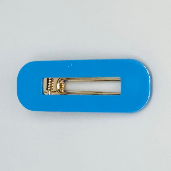 Rectangle bleu à personnaliser