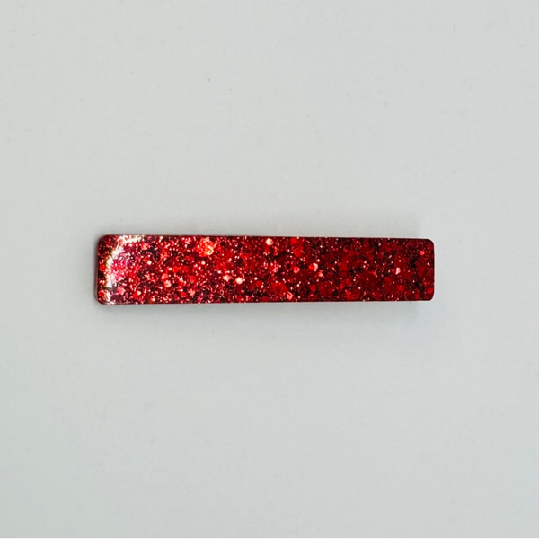 Stick rouge pailleté