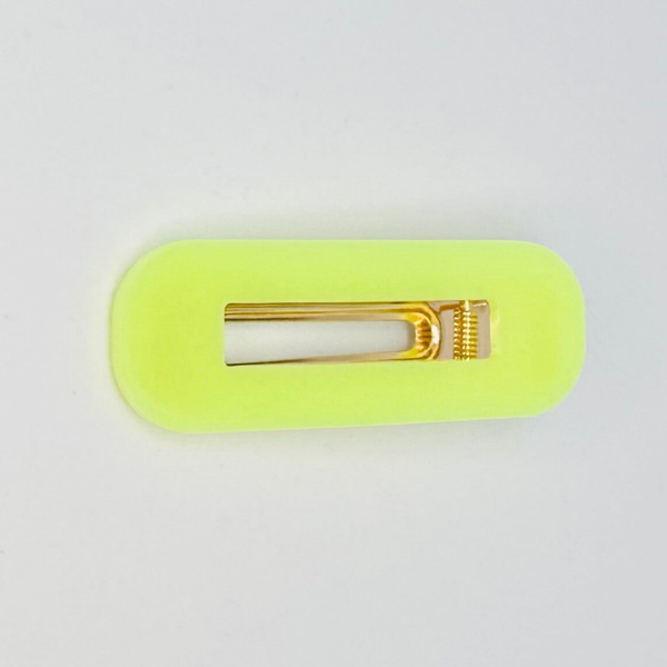 Rectangle jaune fluorescent
