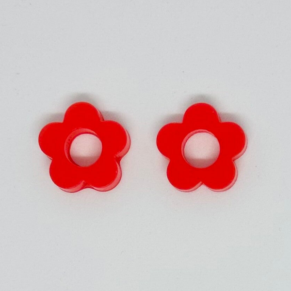 Pampille Fleur rouge
