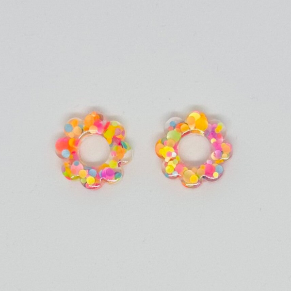 Pampille marguerite multicolore