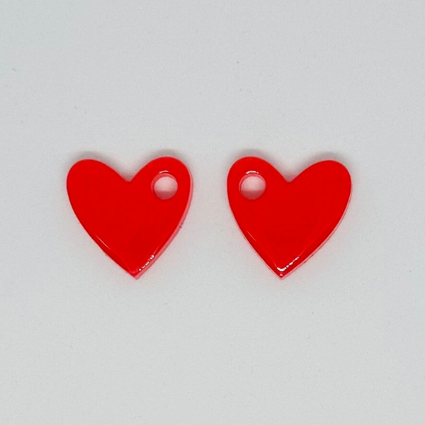 Pampille Coeur rouge