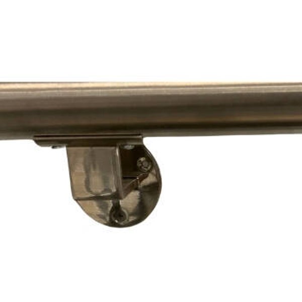 Trapleuning RVS geborstelde model rond 150 cm
