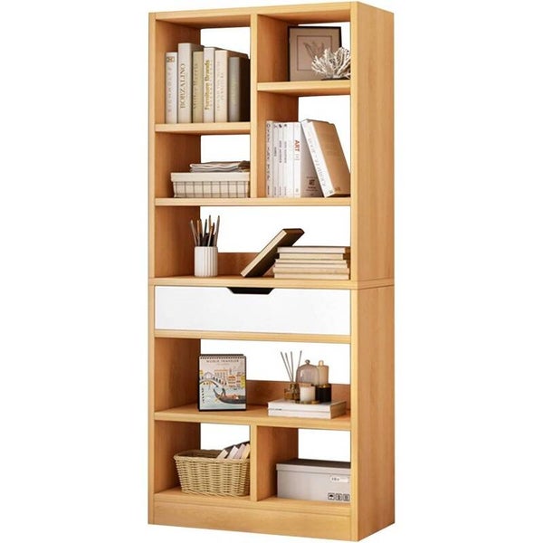 61" Shelf with Drawer - Wood