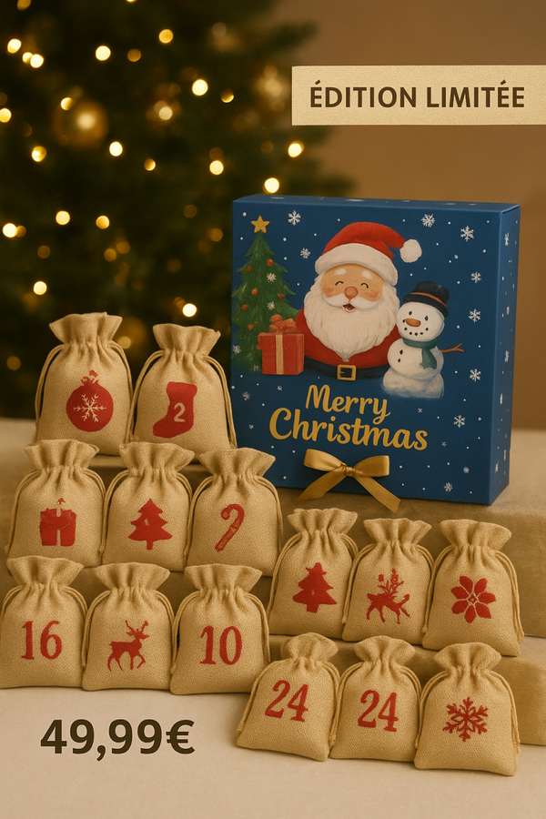 Coffret de l'avent 24 jours, 24 surprises