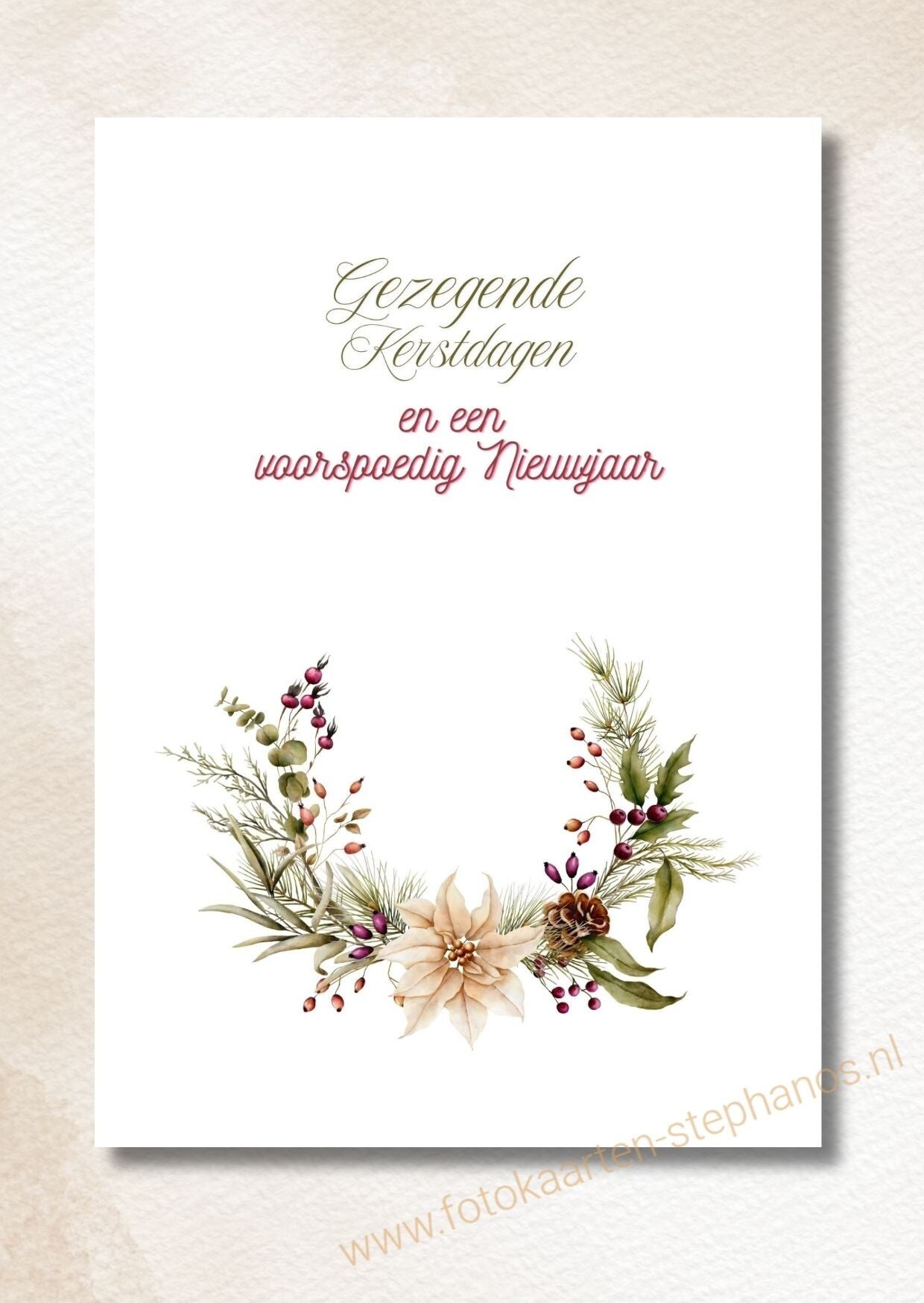 Kerst & Nieuwjaar - Luxe kerstkaarten 01