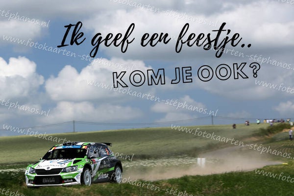 Uitnodiging Feestje - Jongen 02