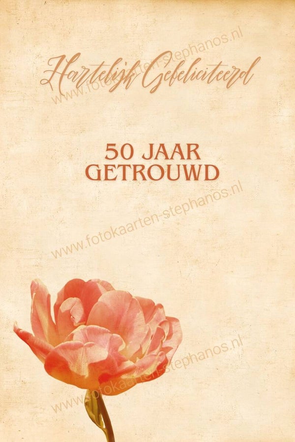 Huwelijk & jubileum - 50 jaar getrouwd 02