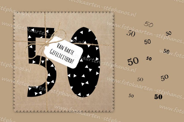 Felicitatie - Man 44