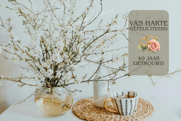 Huwelijk & Jubileum - 40 jaar getrouwd 12