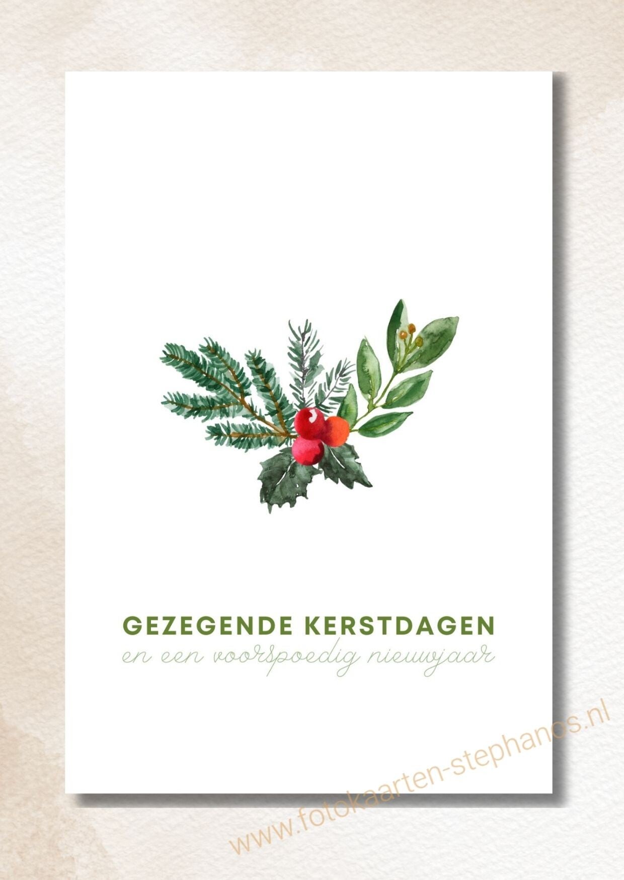 Kerst & Nieuwjaar - Luxe kerstkaarten 12