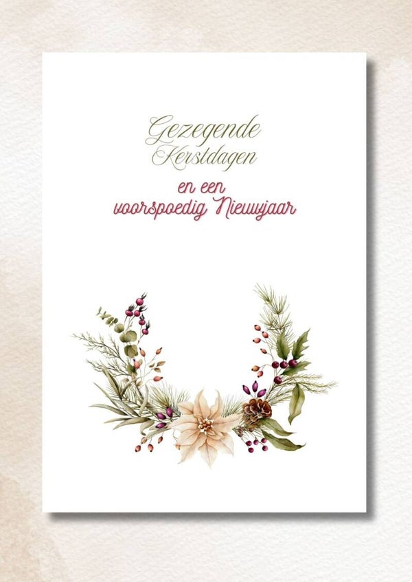 Kerst & Winter - Luxe kerstkaarten 01