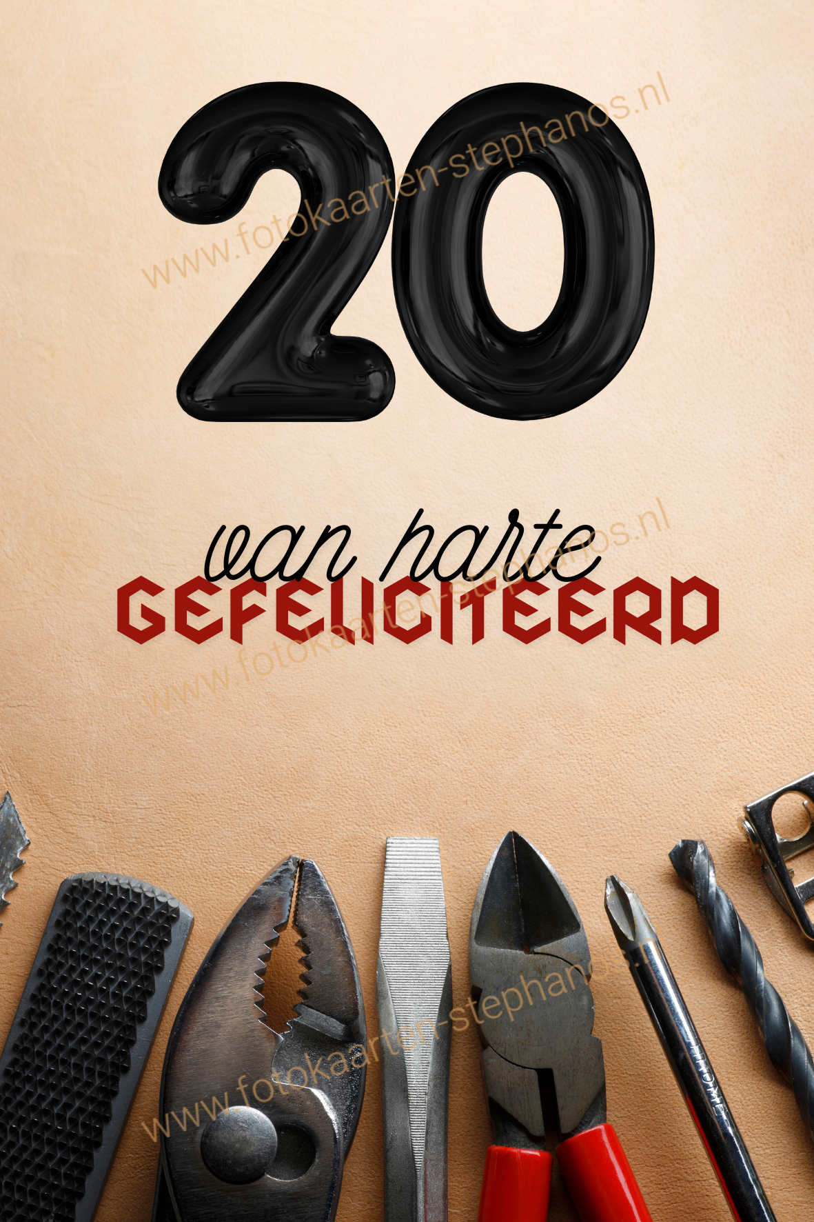 Felicitatie - Man 38