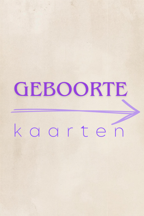 Luxe kaarten Geboorte