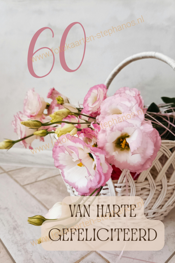 Felicitatie - Vrouw 58