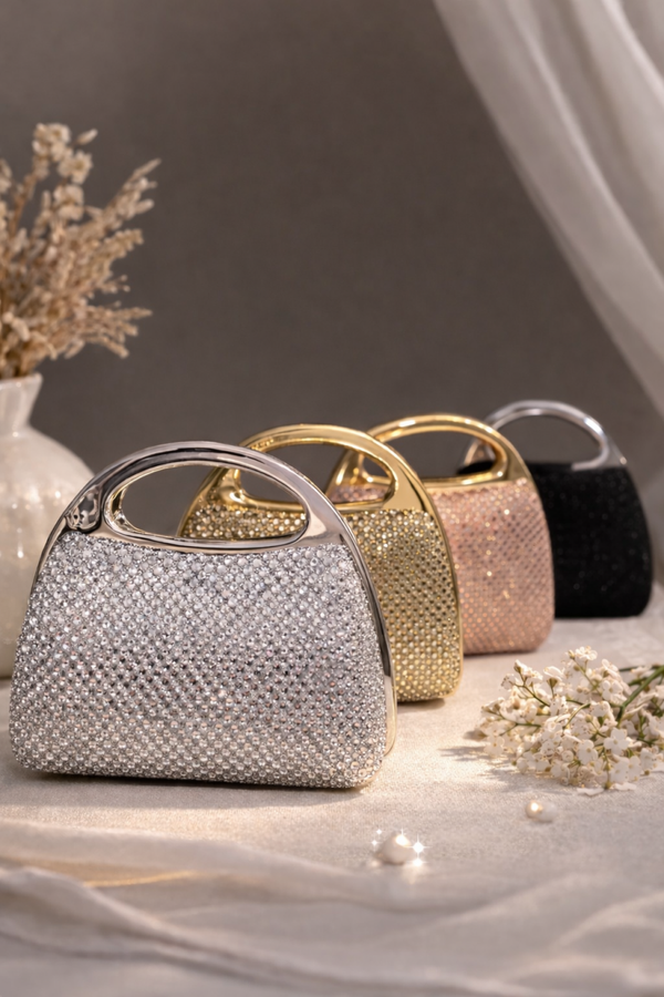 Elegante Kristal Handtas