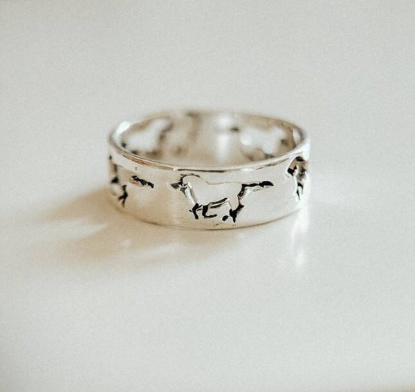 Western Edge Equestrian Cut Out Ring