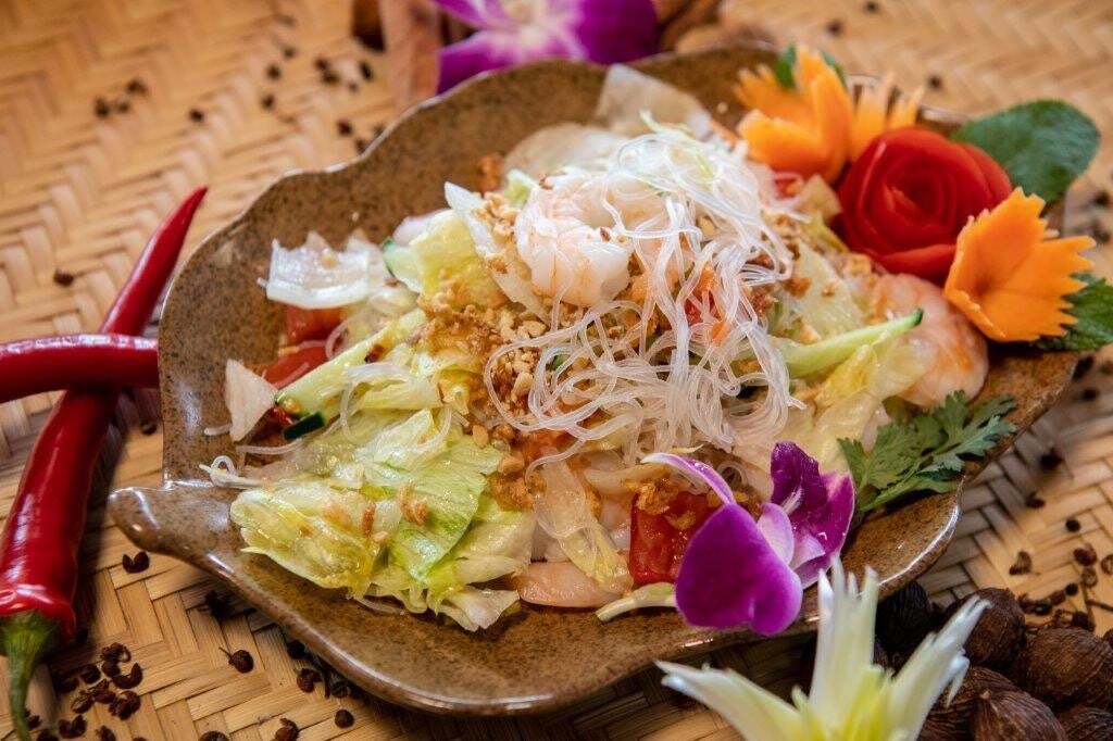 27_Salat Yum Wum Sen (Glasnudelsalat mit Krevetten)