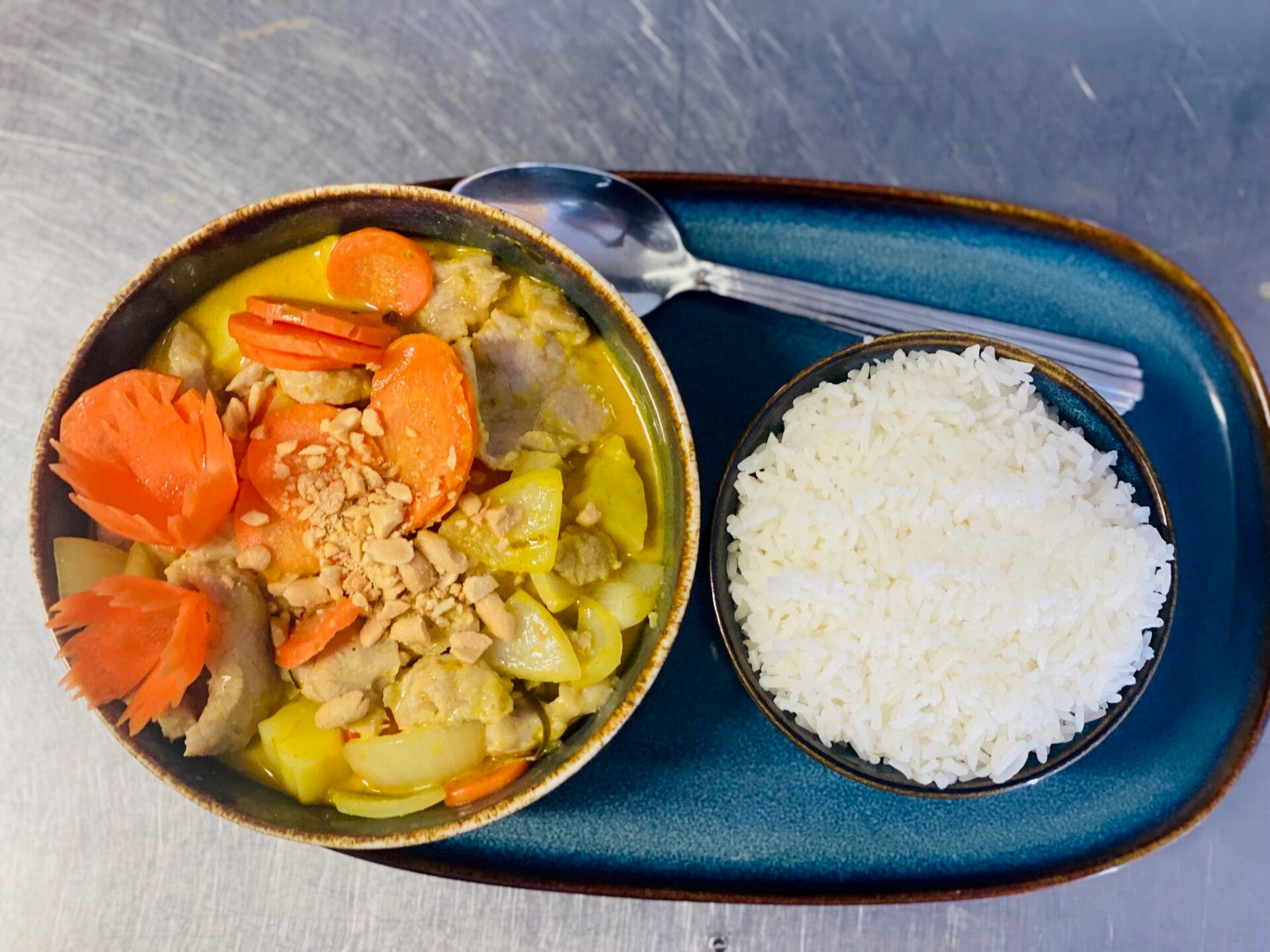 88_Schwein Thai Curry gelb