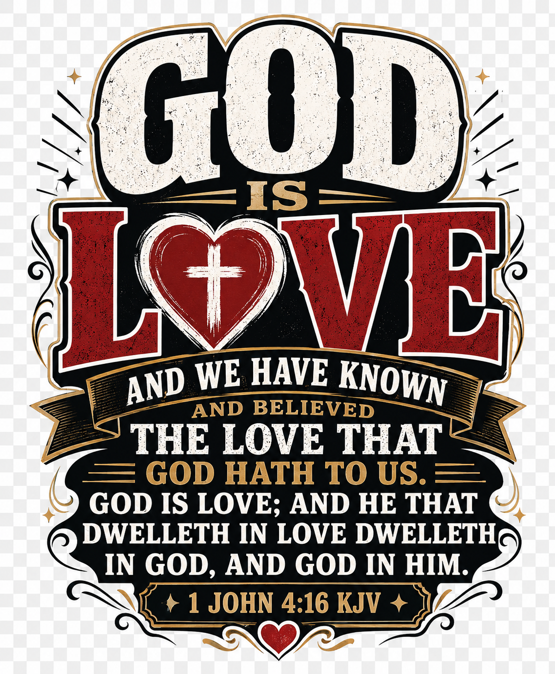 Christian T-Shirt - God is Love