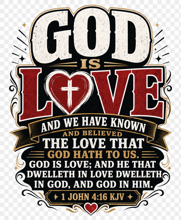 Christian T-Shirt - God is Love