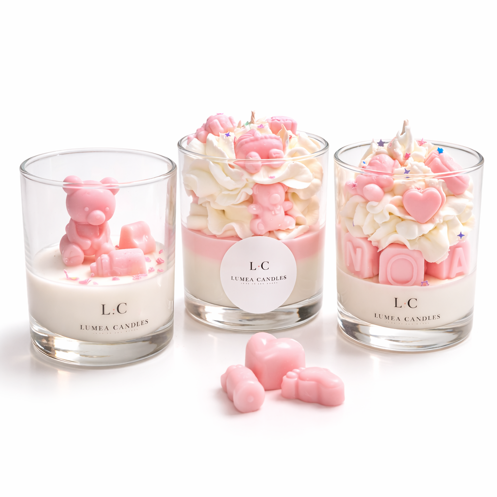 Baby Bliss geurkaars gepersonaliseerd