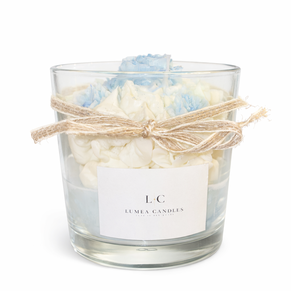 Flowerbomb lichtblauw maat M