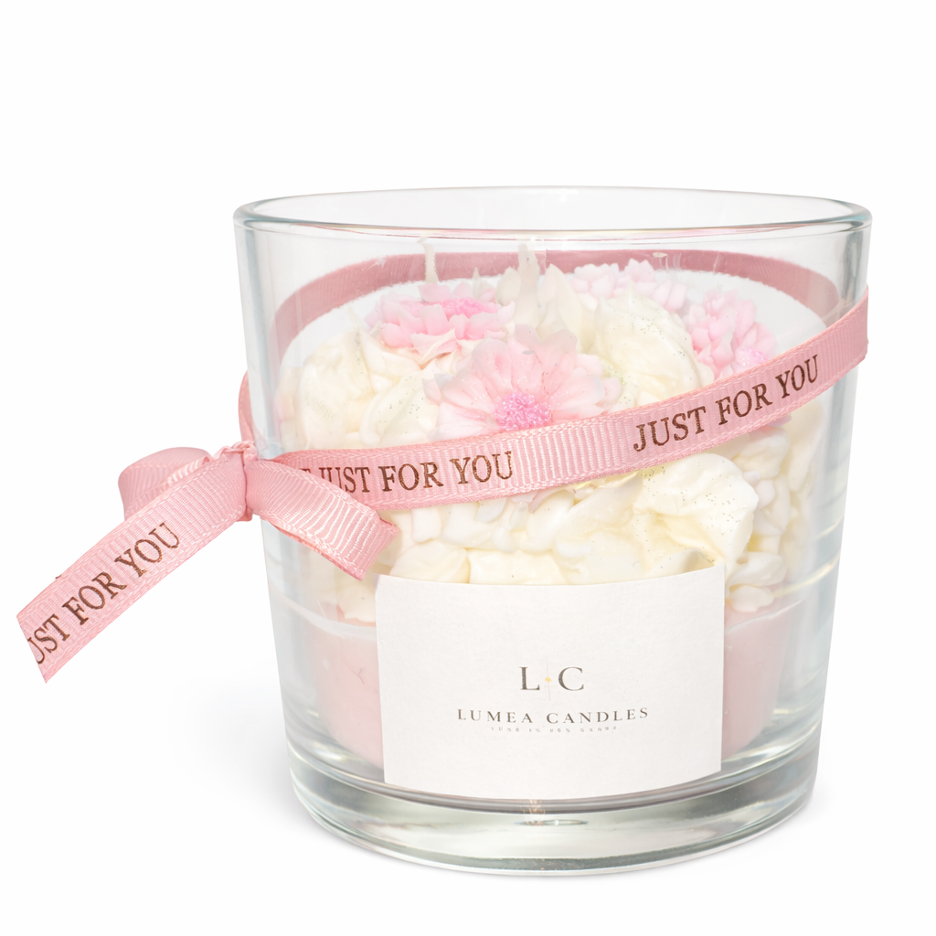 Flowerbomb zacht roze maat M en S