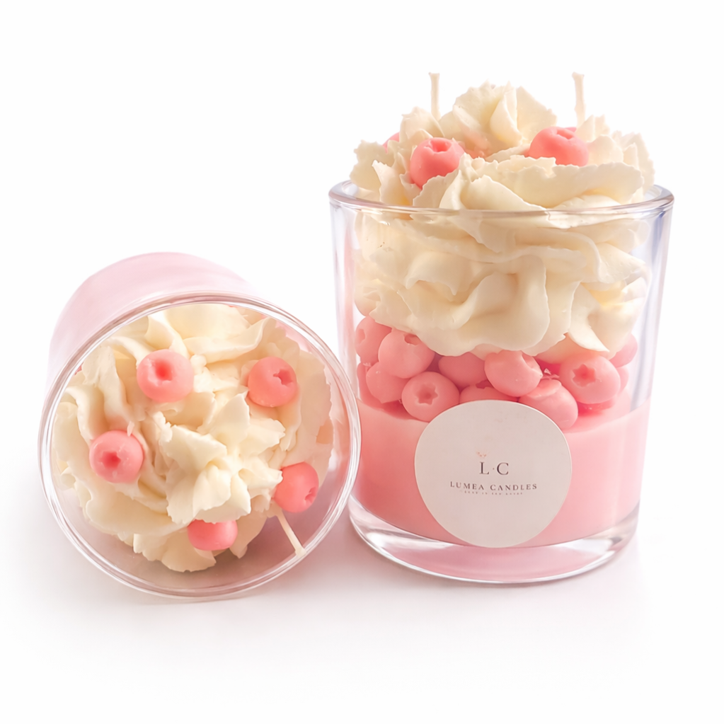 Pink Berries geurkaars