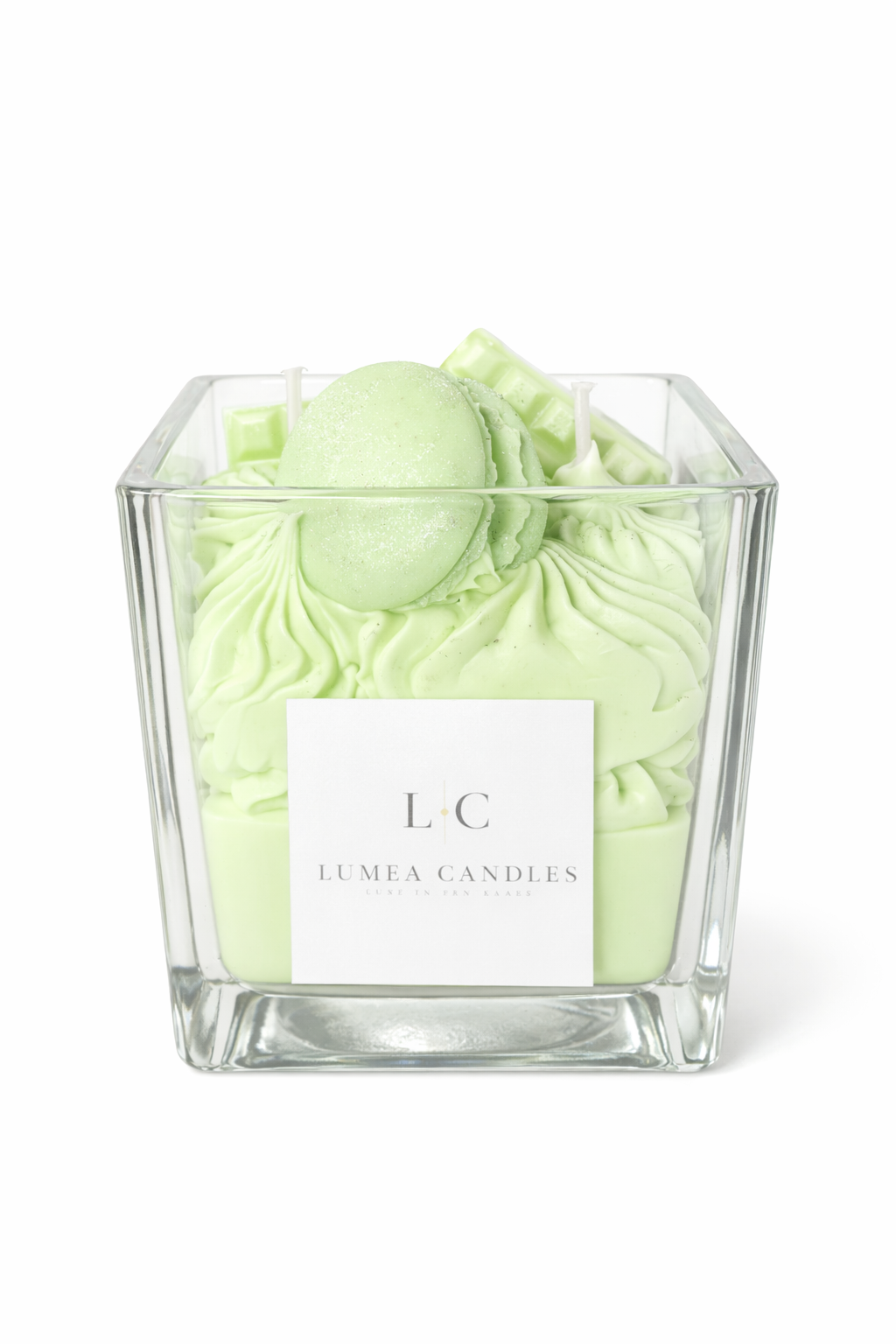 Cookie fris groen kaars