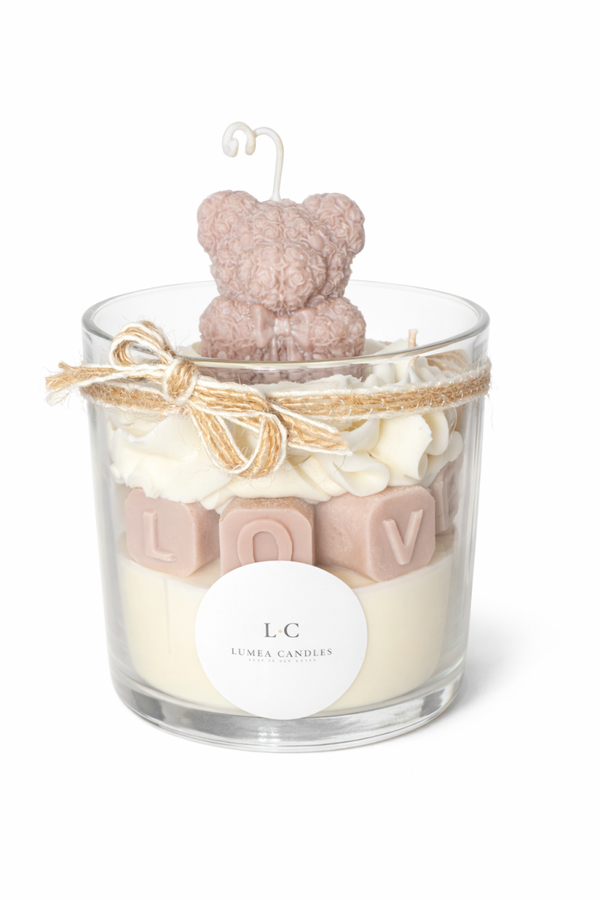 Teddy love kaars