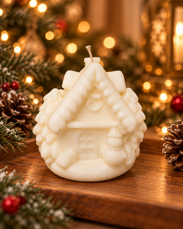 Winterhuisje – Kerstgeurkaars