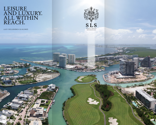 Departamento en venta en Cancún Quintana Roo; SLS Bahía Beach Puerto