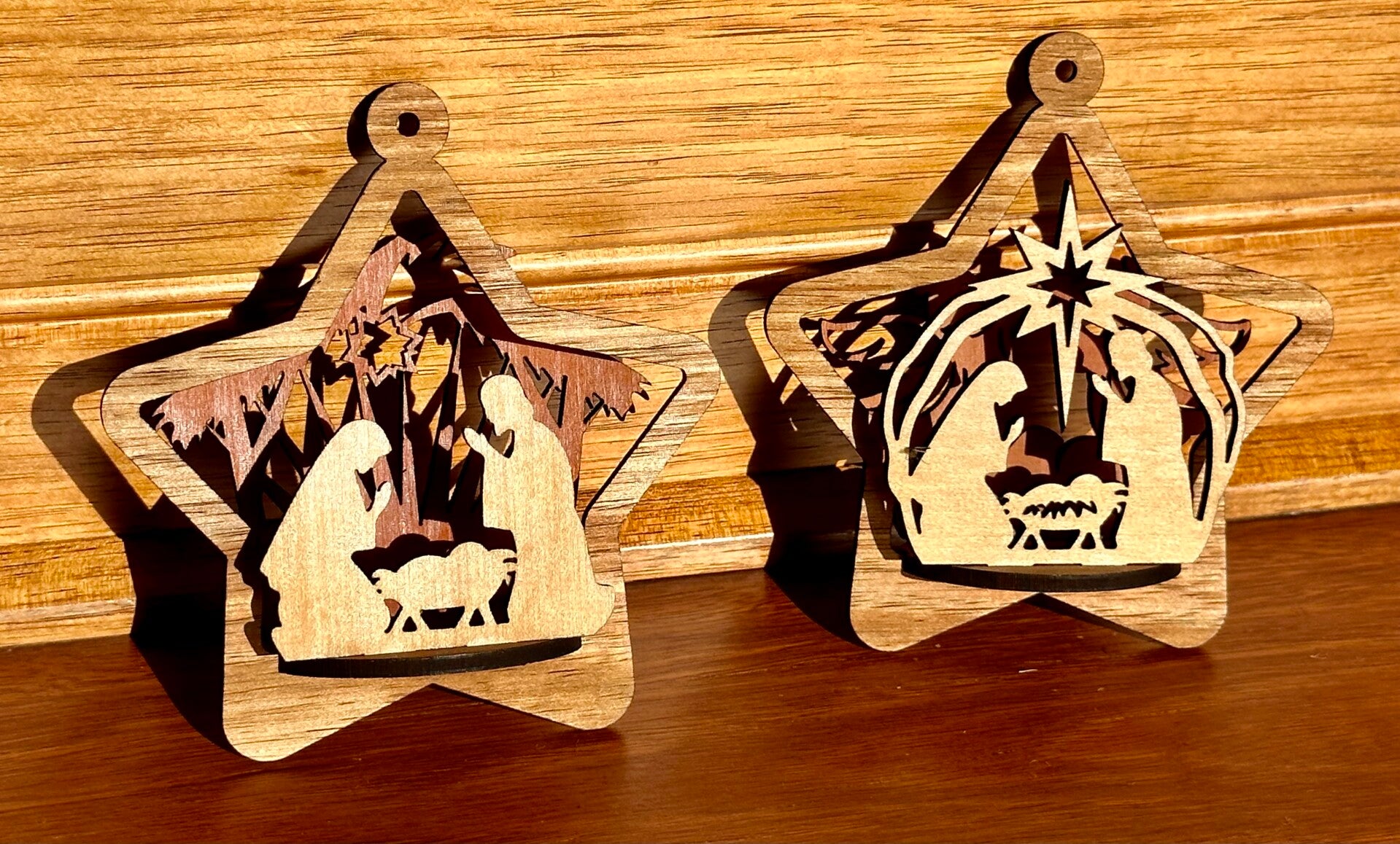 Christmas Nativity 3D Ornaments: Xmas-26