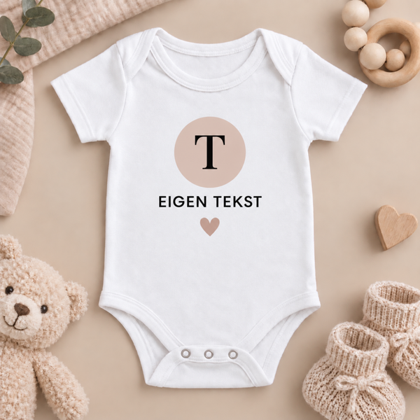 Baby Romper 62/68 Met Eigen Tekst