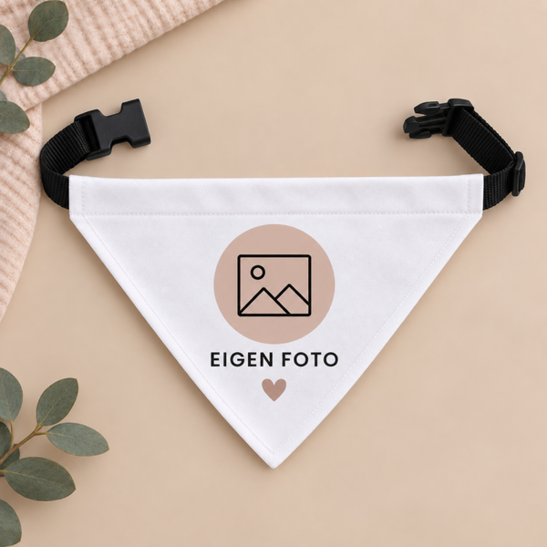 Honden Sjaaltje Met Eigen Afbeelding