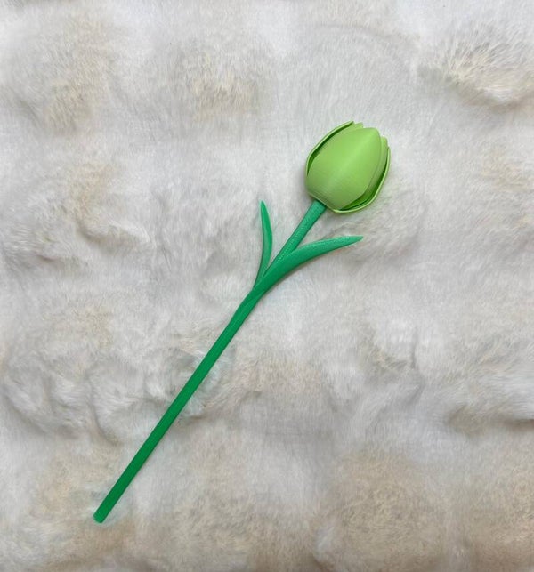 Duurzame 3D Geprinte Tulp – Lime Groen