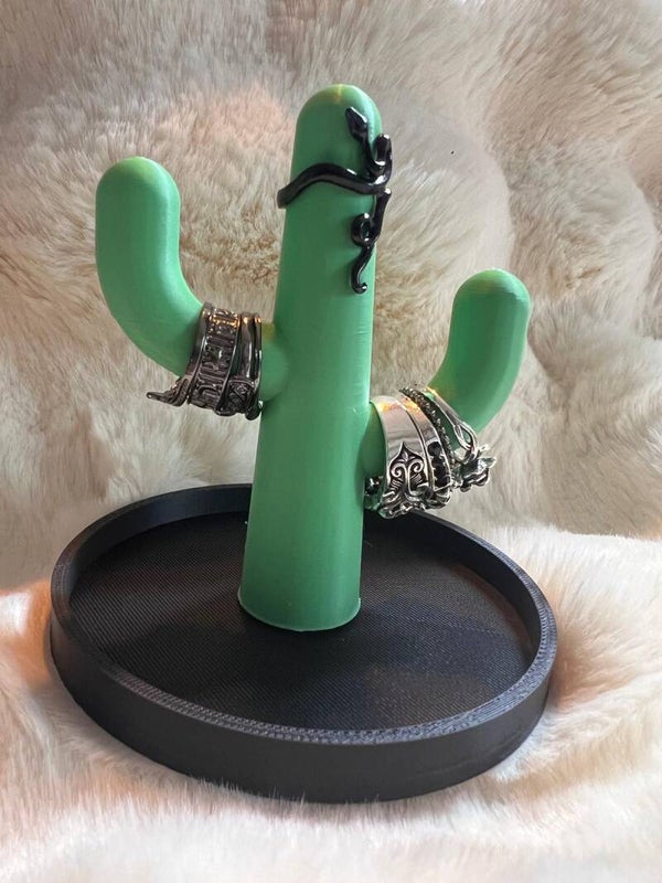 Cactus Ringhouder - Speelse en Stijlvolle Ringen Organizer