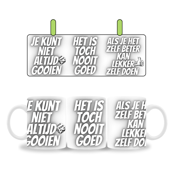 Mok met Gedurfde Teksten