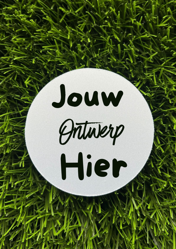 Ronde Rubber Onderzetter Met Eigen Afbeelding