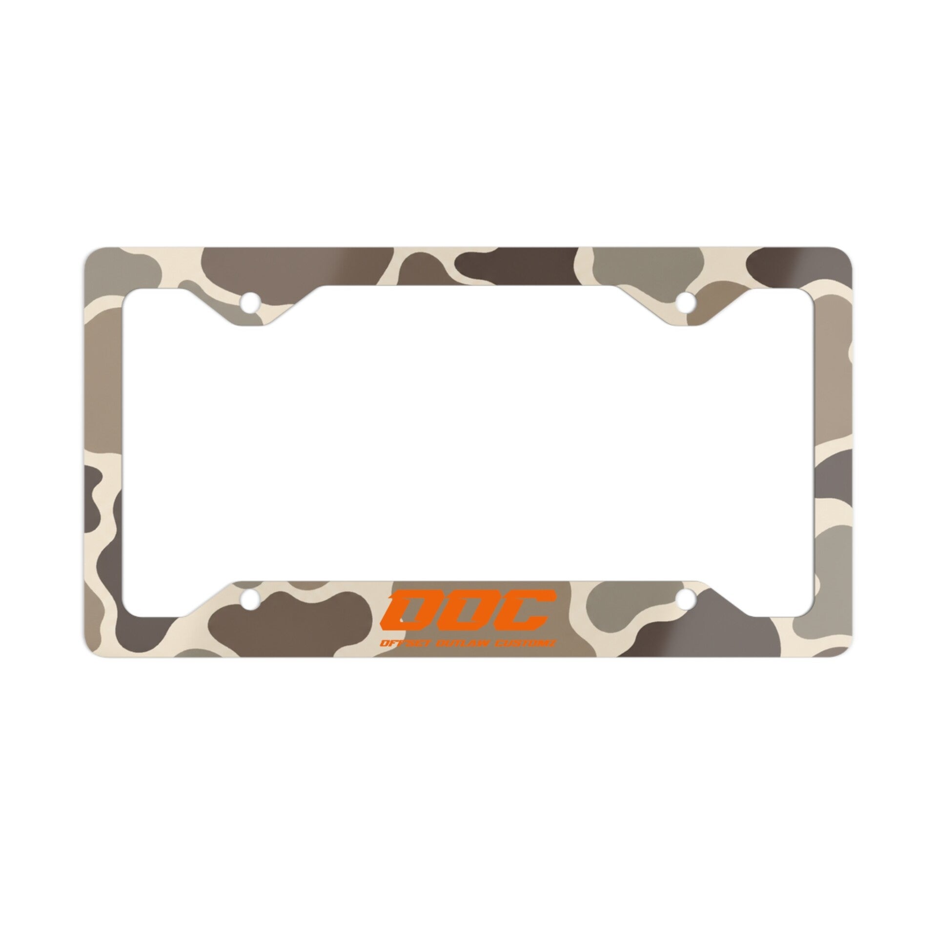 OOC Old School Marsh Camo Plate Cover