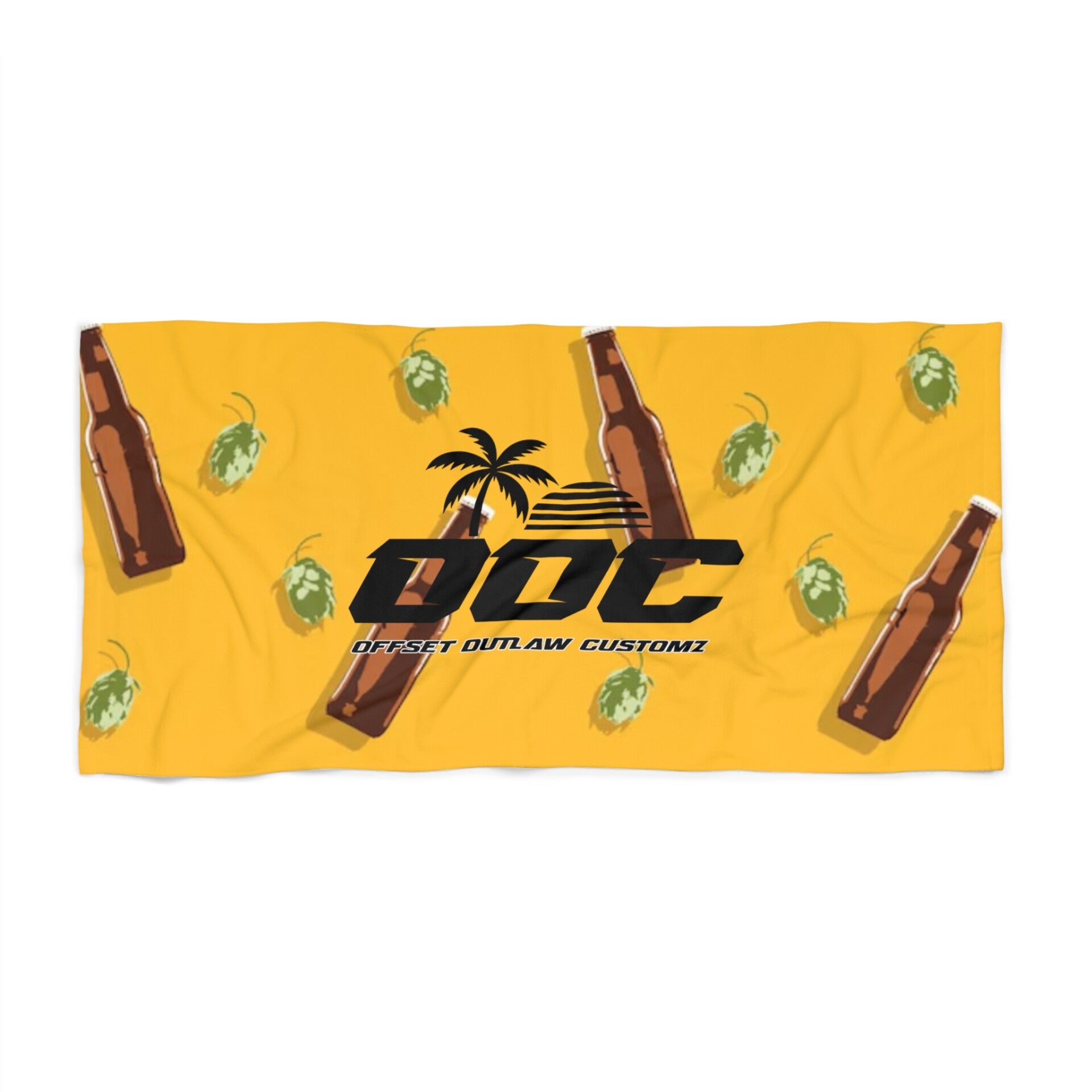 OOC Happy Hour Beach Towel