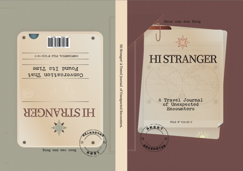 Boek cover, omkeerboek