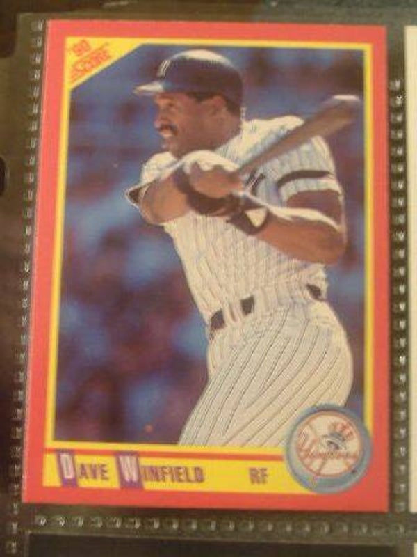 My Personal Dave Winfield Baseball Cards
