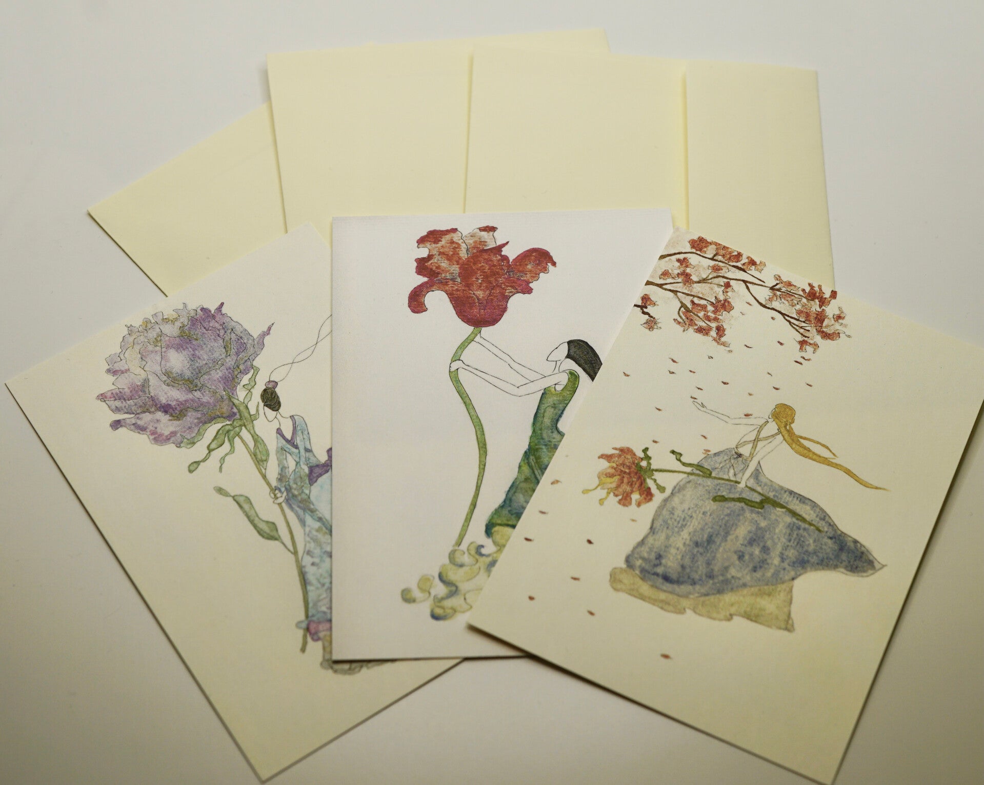 Grußkarten-Set Flowers 7