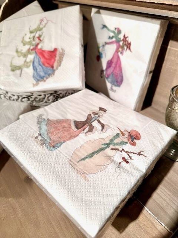 Servietten "Snowman"