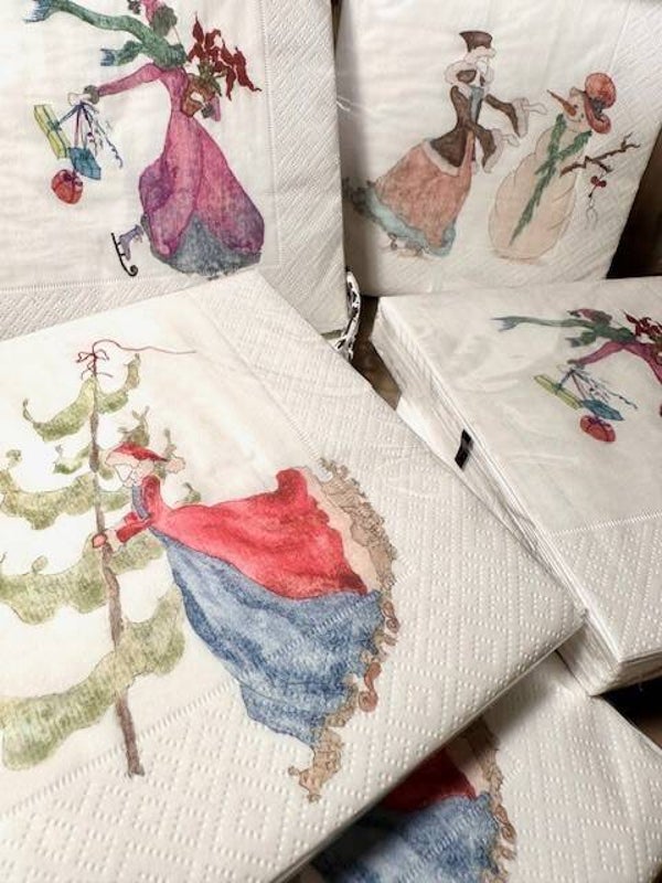 Servietten "Christmastree"