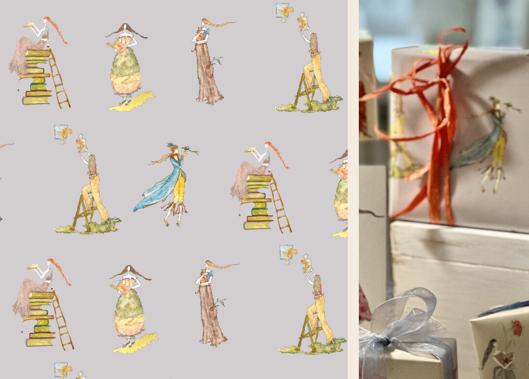 Geschenkpapier Hobby