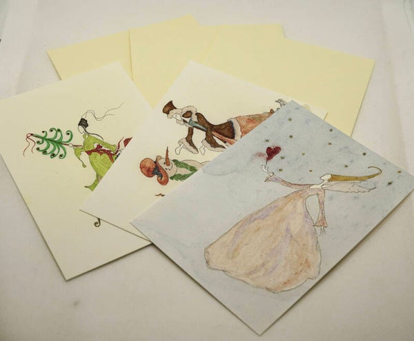 Weihnachtskarten-Set 8